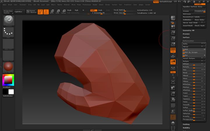 mask clear no hotkey zbrush