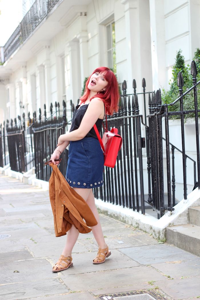  photo Paige Joanna Cute Outfit Black Cami Denim Skirt Red Satchel_zpsblrgicvy.jpg