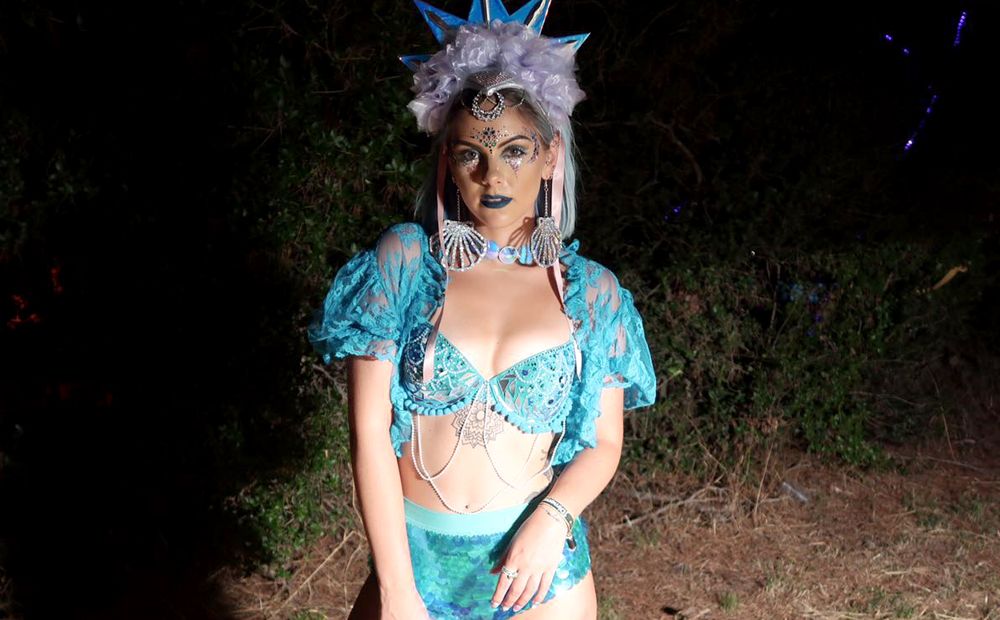 Festival Mermaid Rave Bra / Paige Joanna DIY