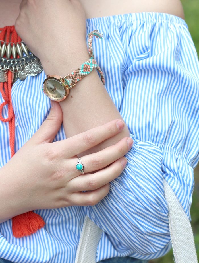 Paige Joanna Hippie Chick Watch Necklace