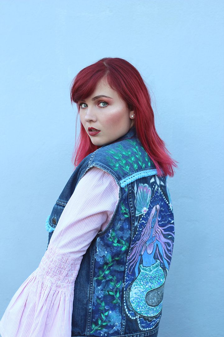Paige Joanna Mermaid Jacket Red Head Zara
