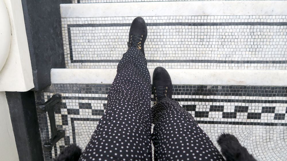 Paige Joanna Spring is coming Sugarhill Boutique Outfit - Polka Dot Trousers