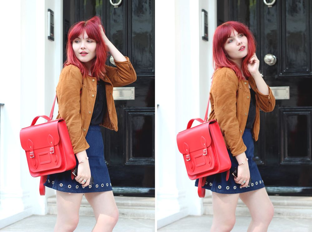  photo Paige Joanna Red Cambridge Satchel Bag Denim Boohoo Skirt_zps266srjqe.jpg