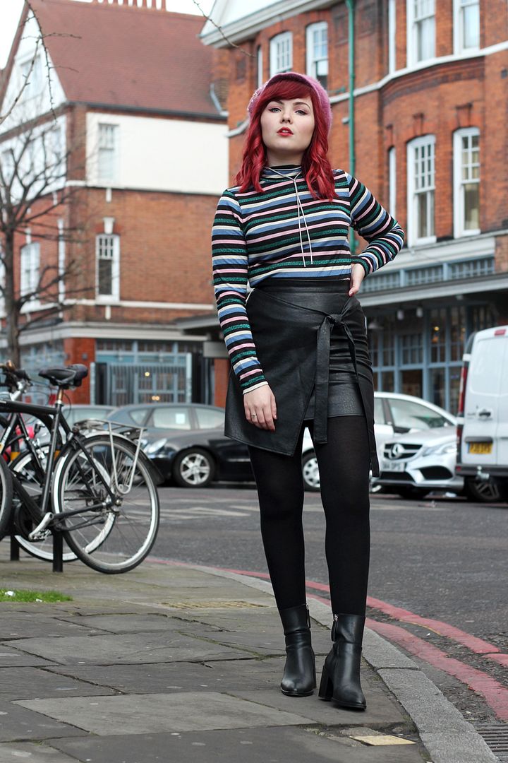 photo Paige Joanna stripe top pvc skirt outfit_zpsoymloeqx.jpg