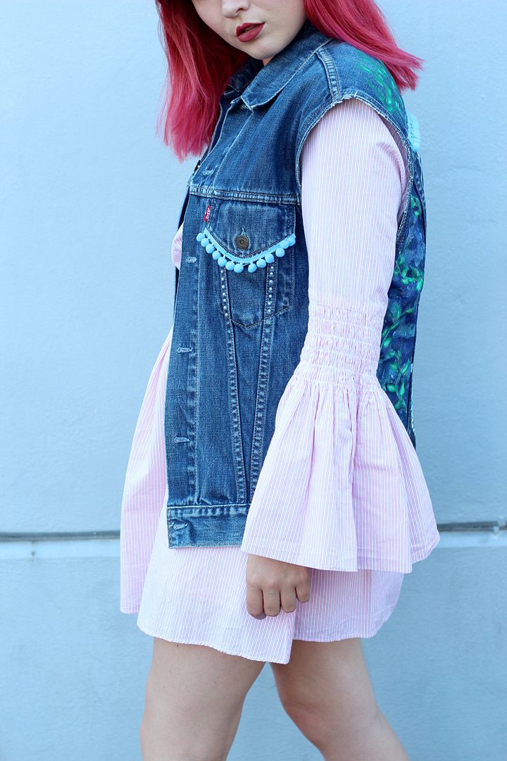 Paige Joanna Denim Vintage Mermaid Jacket