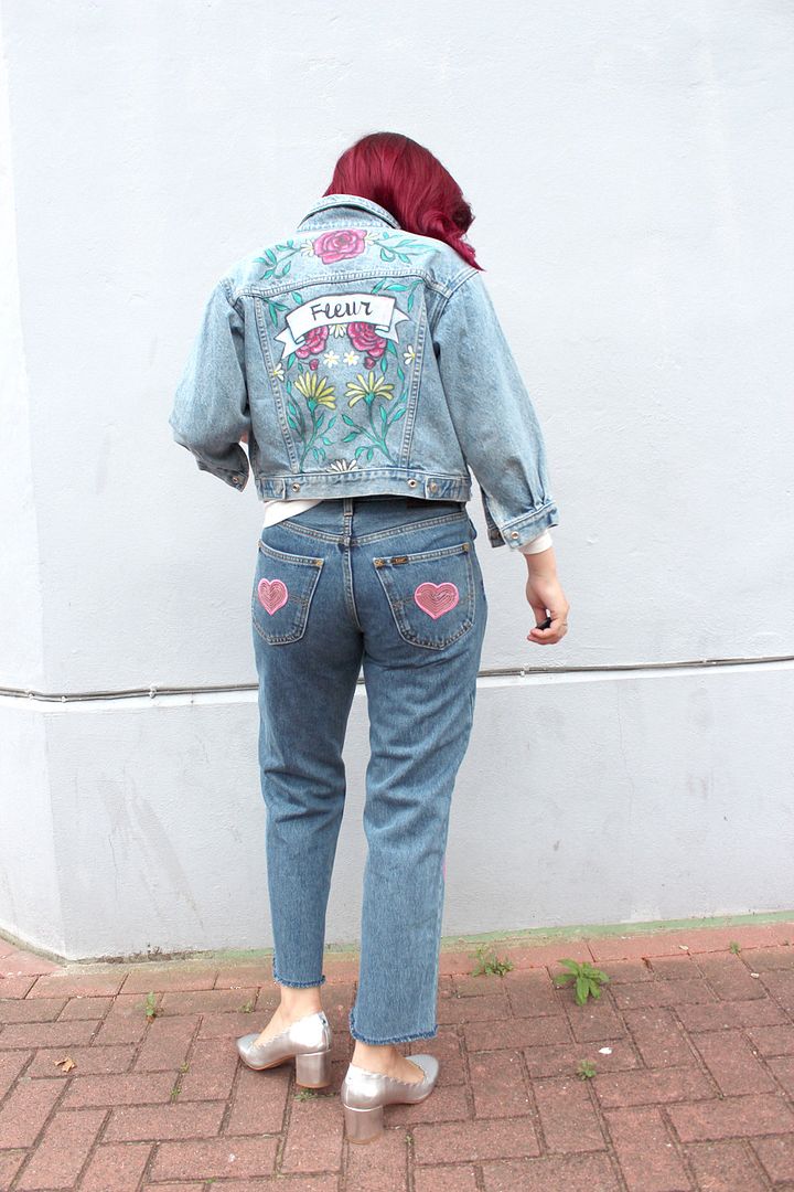 Paige Joanna Fleur Painted Jacket