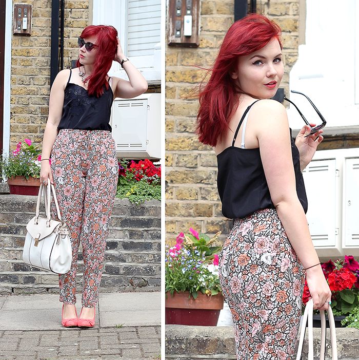 Paige Joanna floral joggers Dorothy Perkins 