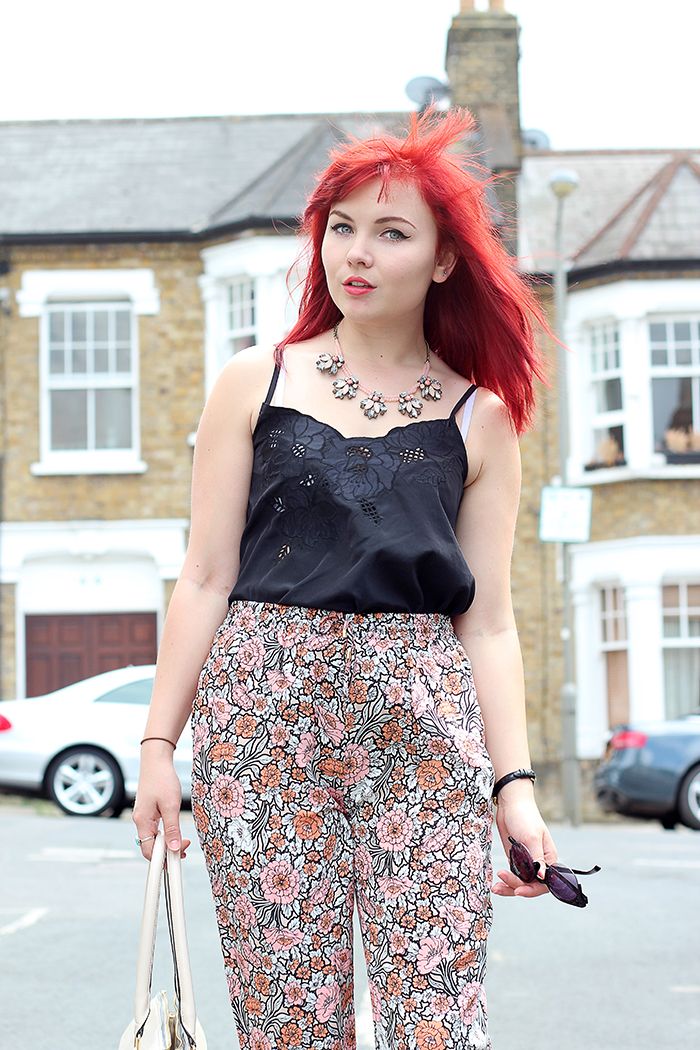 Paige Joanna floral joggers Dorothy Perkins 