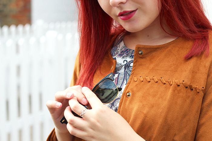 paige joanna zara suede jacket detail