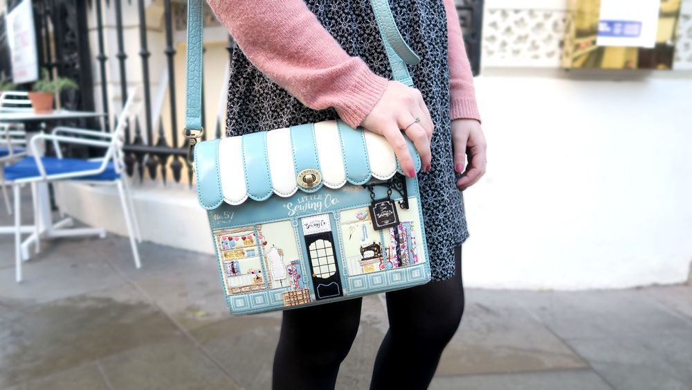 Paige Joannna Time For Tea Sewing Shop Handbag Vendula London