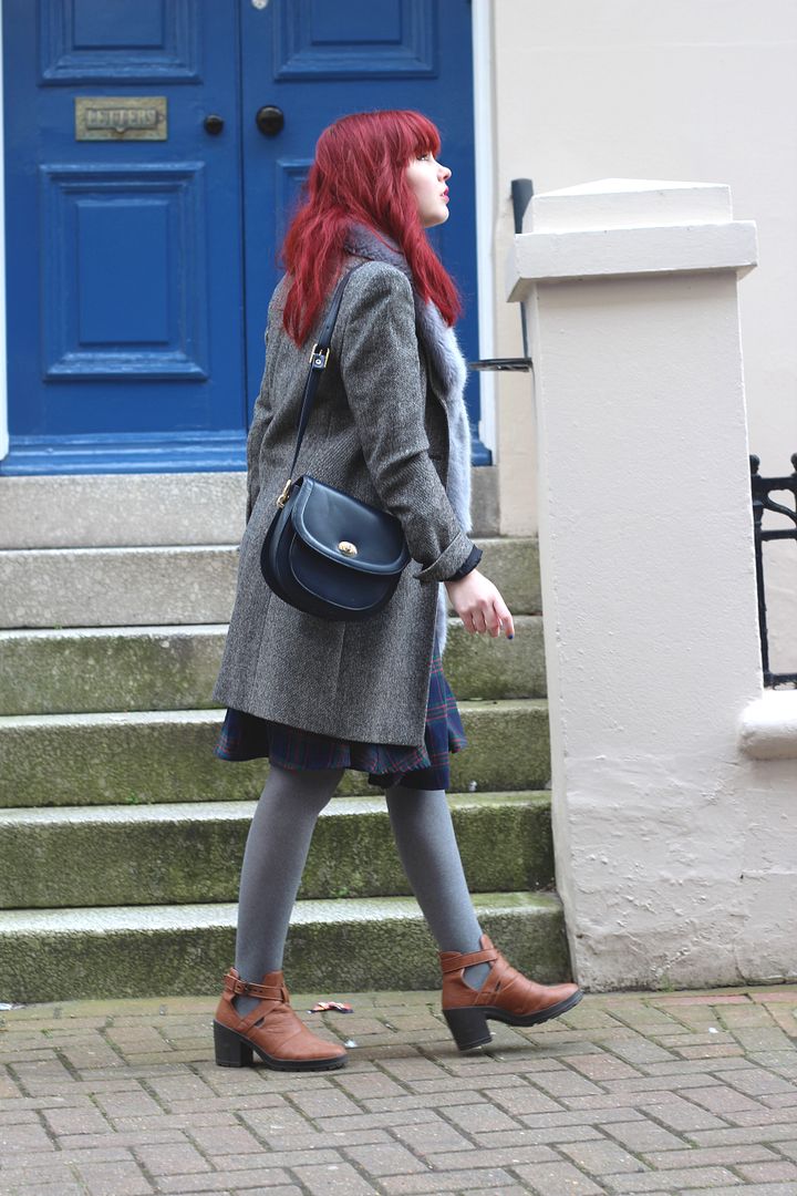 Check Tea Dress Chic Wish