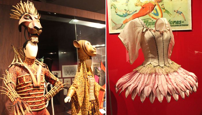 costume section at v&a