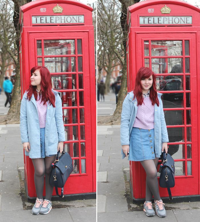 pastel street style in london