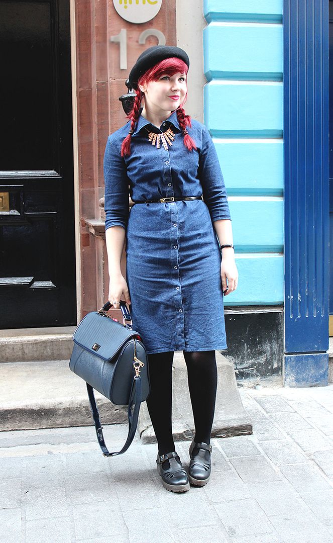photo paige joanna denim vintage dress