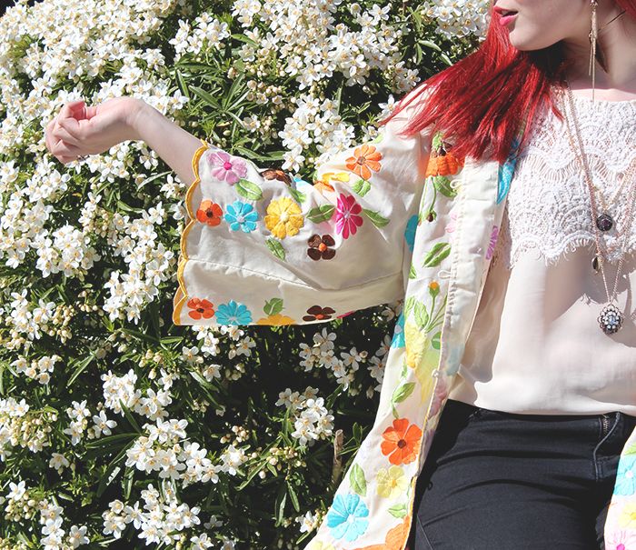 photo asos kimono flared sleeve
