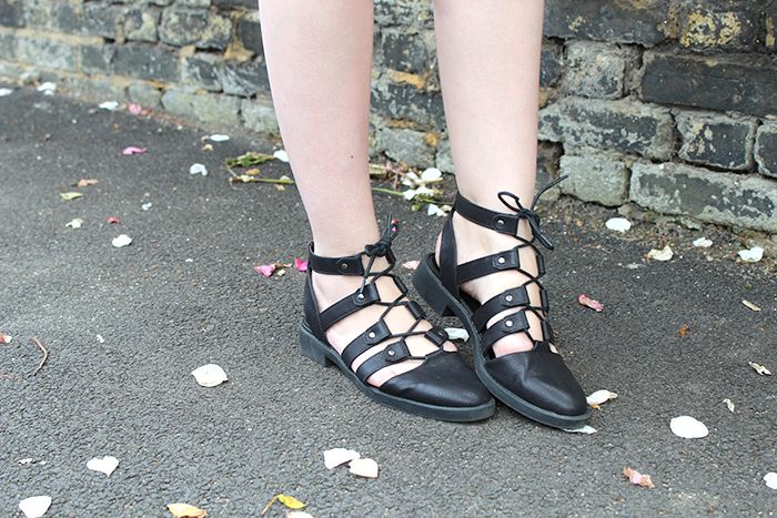 paige joanan newlook lace up shoes