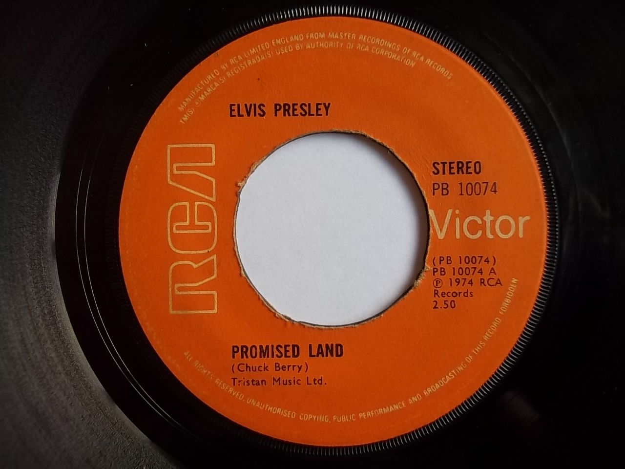 Elvis Presley - Promised Land