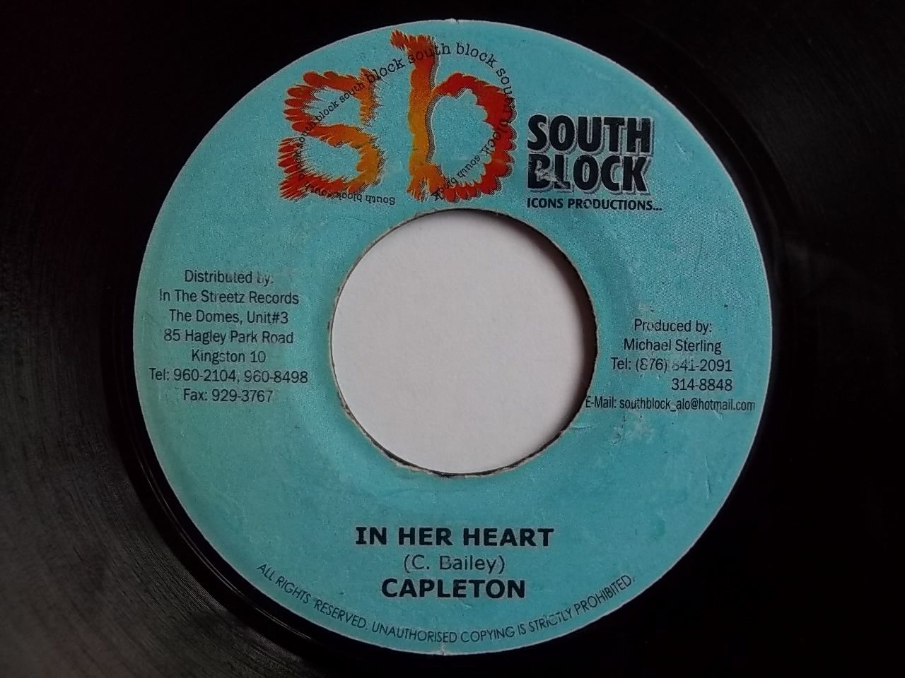 Capleton / G Money - In Her Heart / High Grade