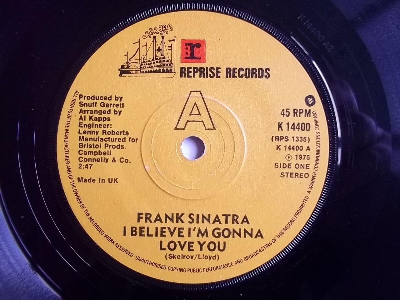 I Believe I'm Gonna Love You - Frank Sinatra