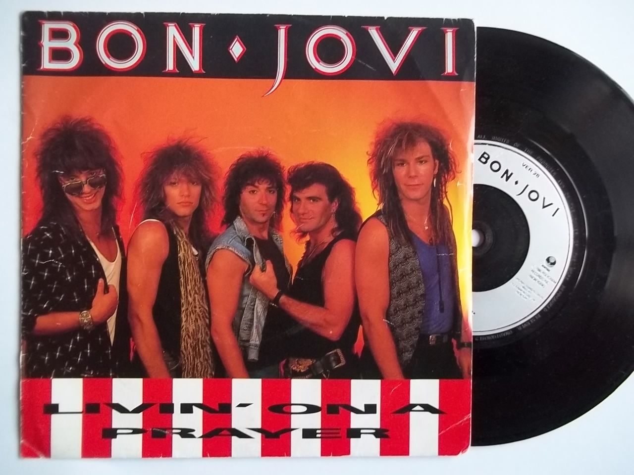 Bon Jovi - Livin' On A Prayer Record