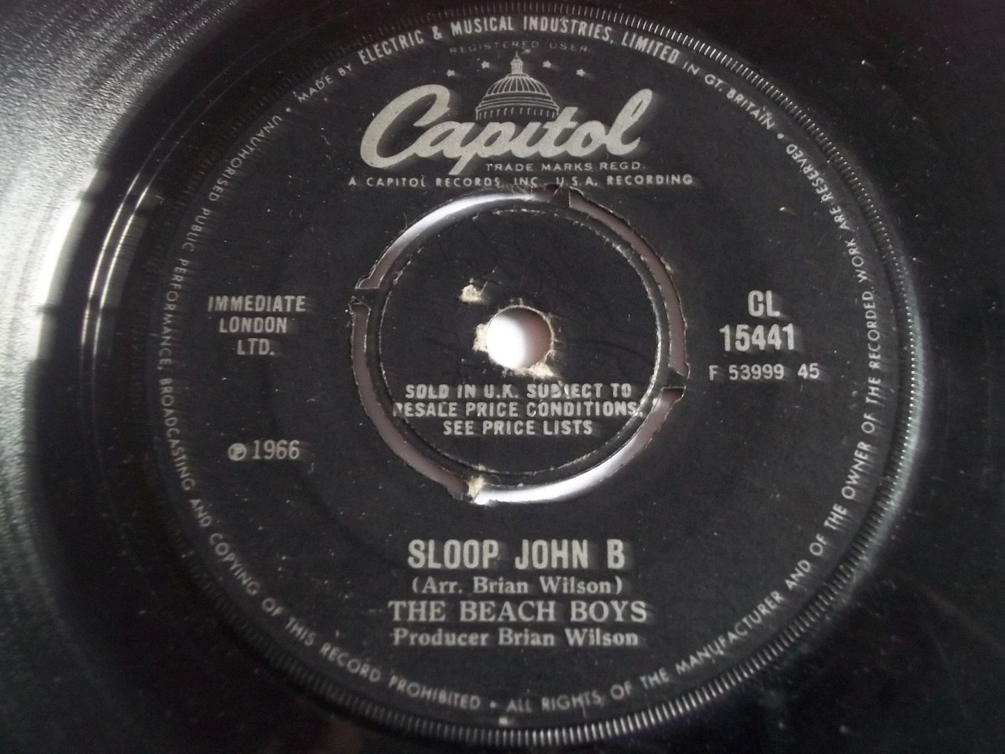 Beach Boys Sloop John B Records, LPs, Vinyl And CDs - MusicStack