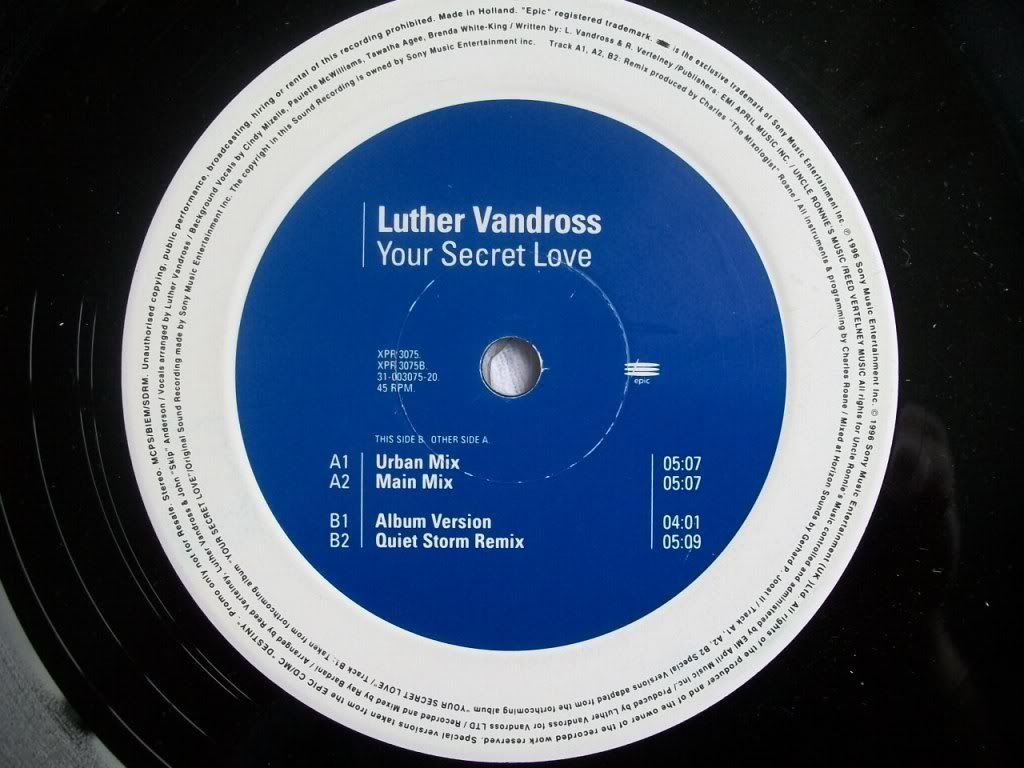 Luther Vandross - Your Secret Love CD