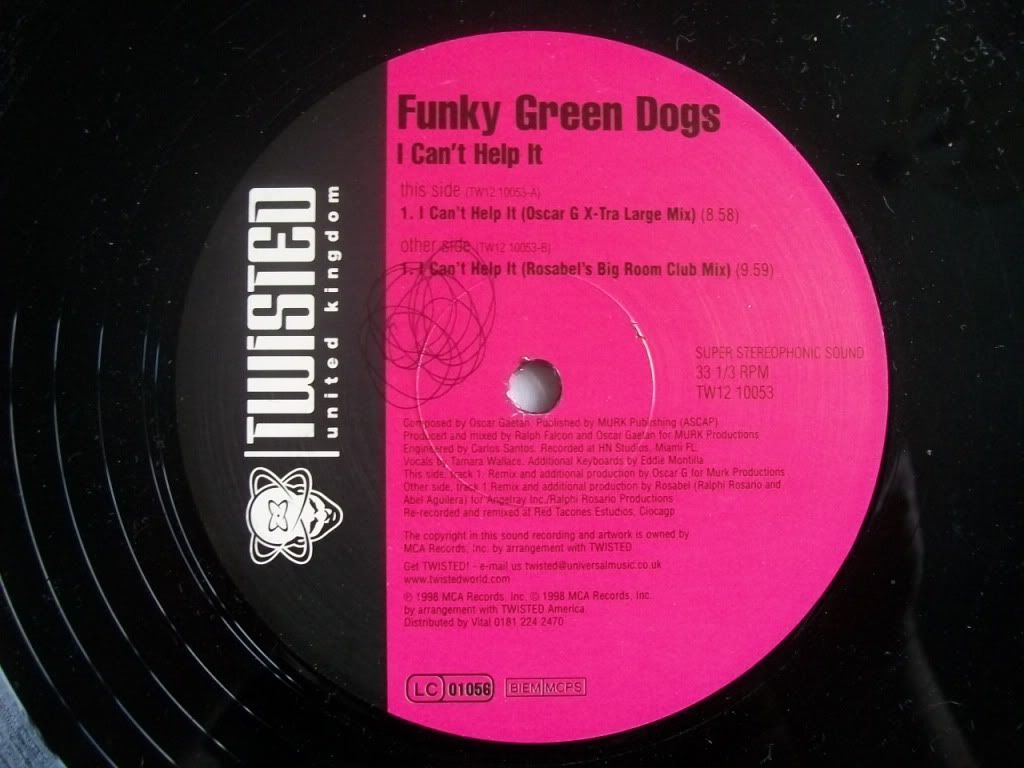 I Can't Help It - Funky Green Dogs