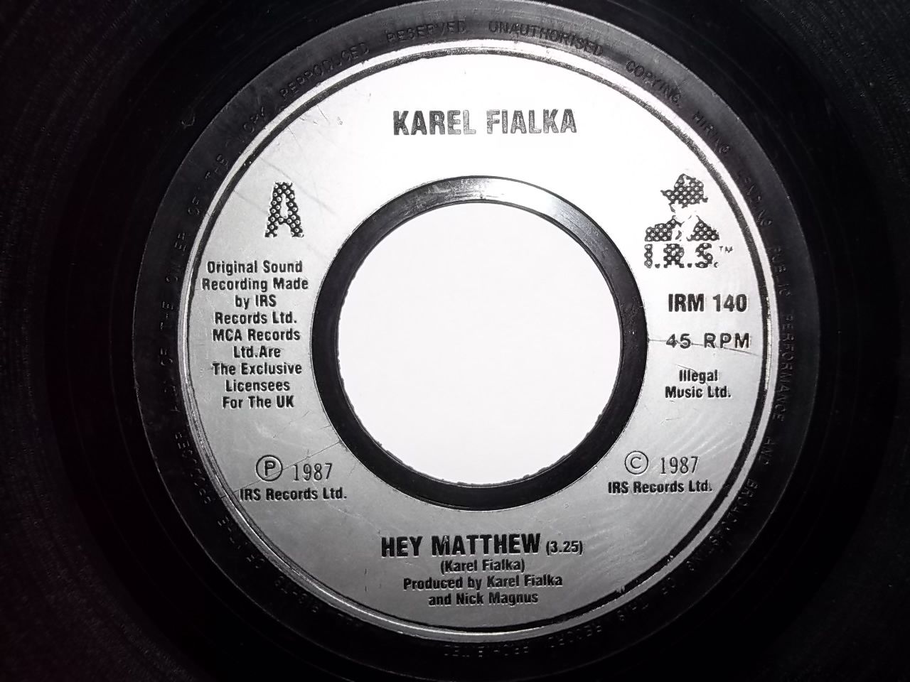 Karel Fialka Hey Matthew Records, LPs, Vinyl and CDs MusicStack