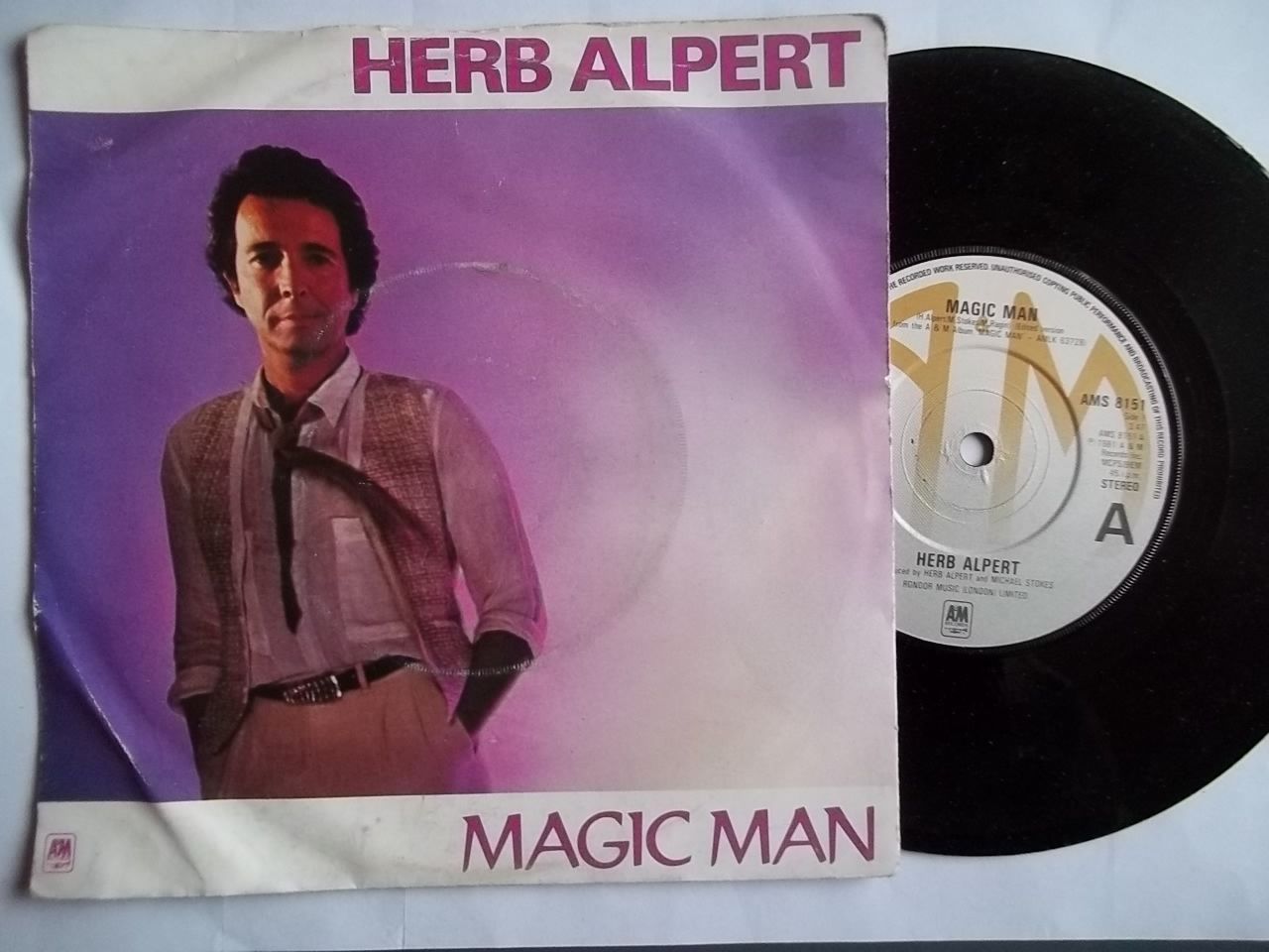 Herb Alpert Magic Man Records, LPs, Vinyl and CDs MusicStack