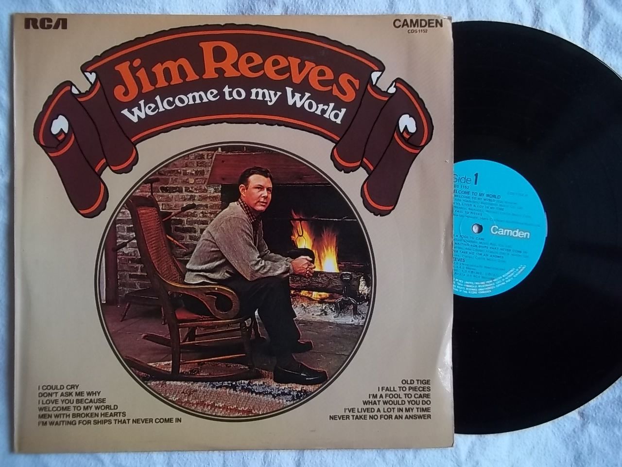 Jim Reeves Welcome to my world (Vinyl Records, LP, CD) on CDandLP