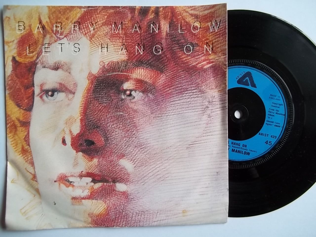 Barry Manilow - Let's Hang On Record