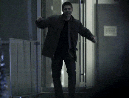 supernatural gifs photo: Dancing Dean dance-1.gif