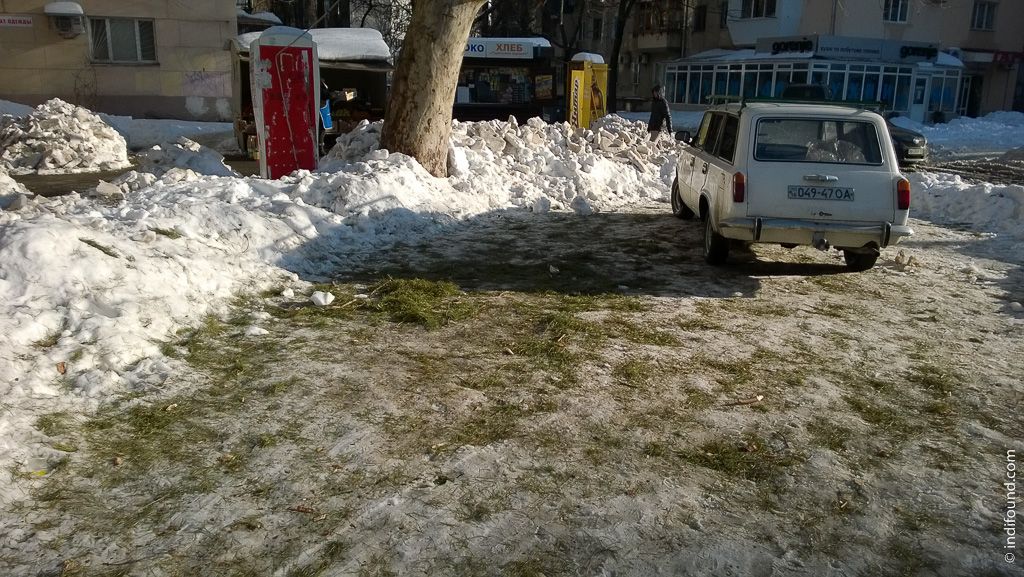 не убирают снег в одессе