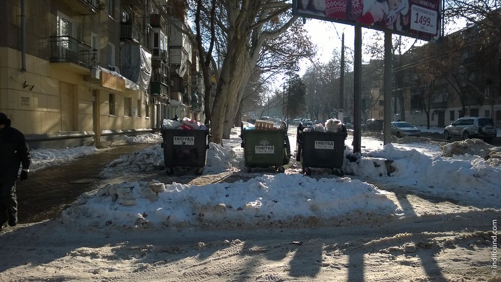 не убирают снег в одессе