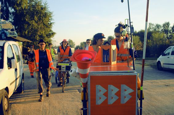 Siebdruckmobil