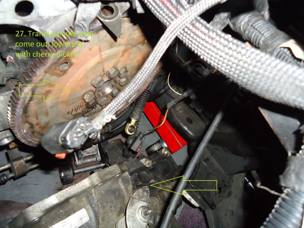 How To Swap Clutch   Flywheel Detailed With Pictures! 