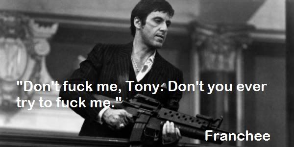 tony montana frases tony montana frases