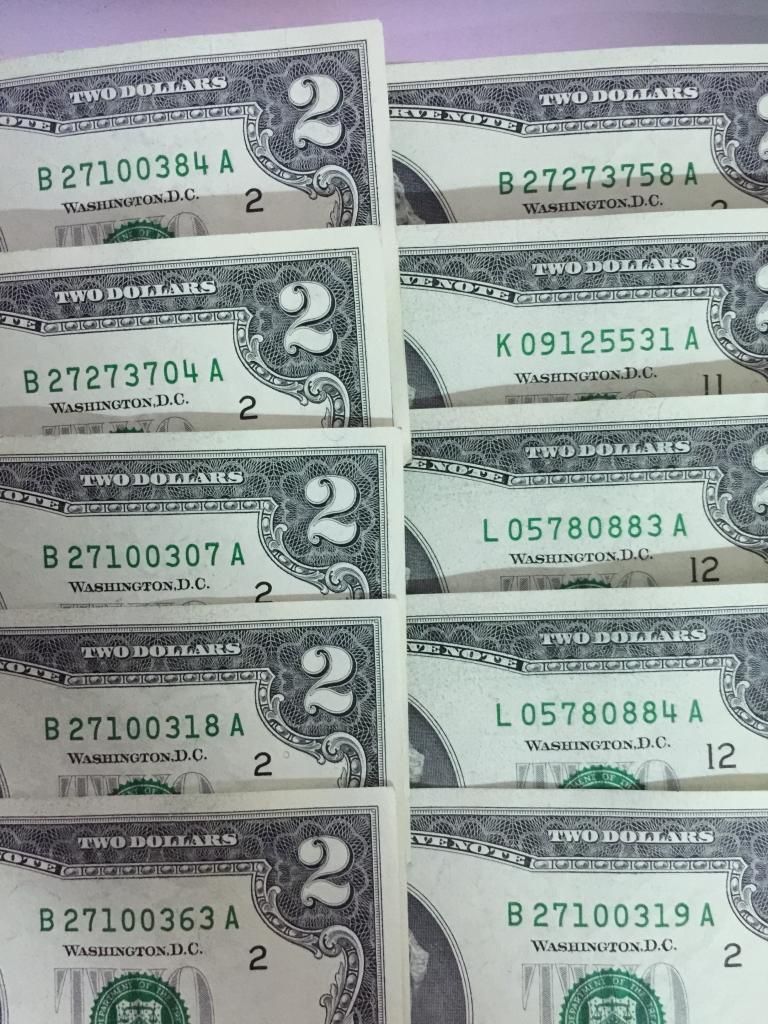 2$ 1928 , 1953 , 1963 , 1976 , 2003 , 1 & 2 Euro , tiền VN series đẹp và các loại - 14