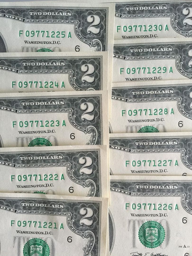 2$ 1928 , 1953 , 1963 , 1976 , 2003 , 1 & 2 Euro , tiền VN series đẹp và các loại - 17