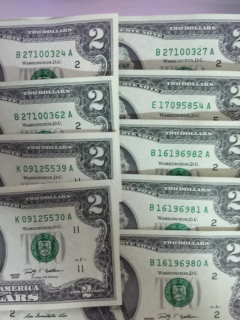 2$ 1928 , 1953 , 1963 , 1976 , 2003 , 1 & 2 Euro , tiền VN series đẹp và các loại - 11