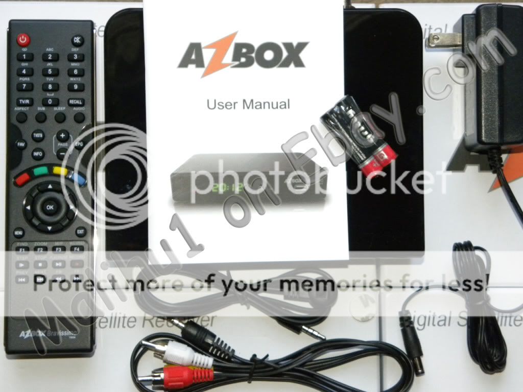   Receiver AZBOX Bravissimo Twin HD 1080 HIGH DEFINITION FTA Bravisimo