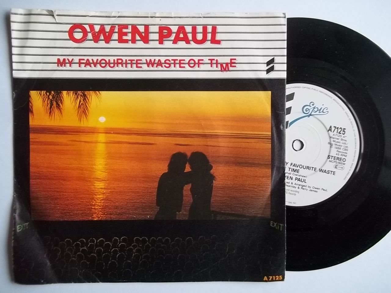 Owen Paul My Favourite Waste Of Time Records, LPs, Vinyl and CDs ...