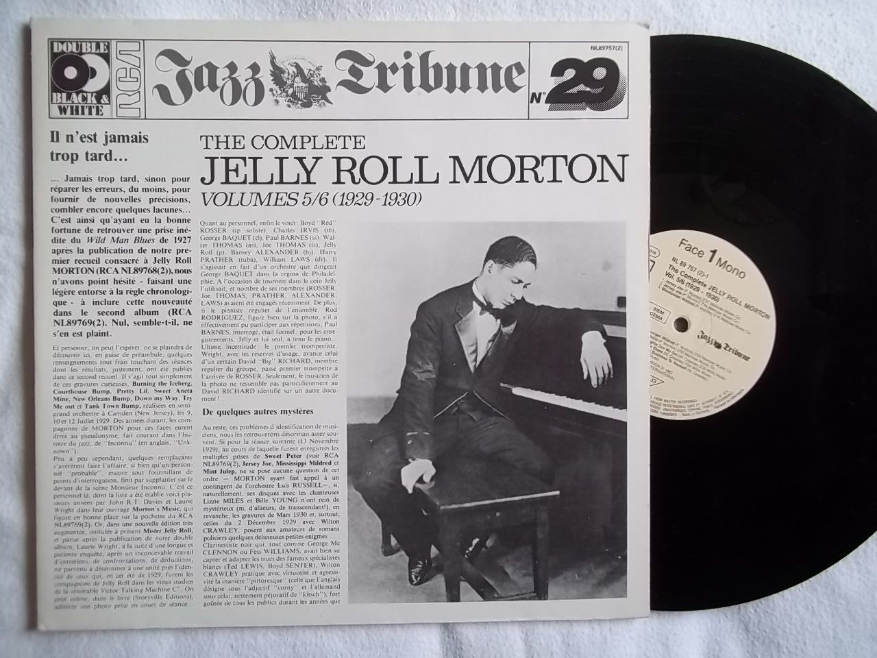 JELLY ROLL MORTON : vinyl, cd, maxi, lp, ep for sale on groovecollector.com