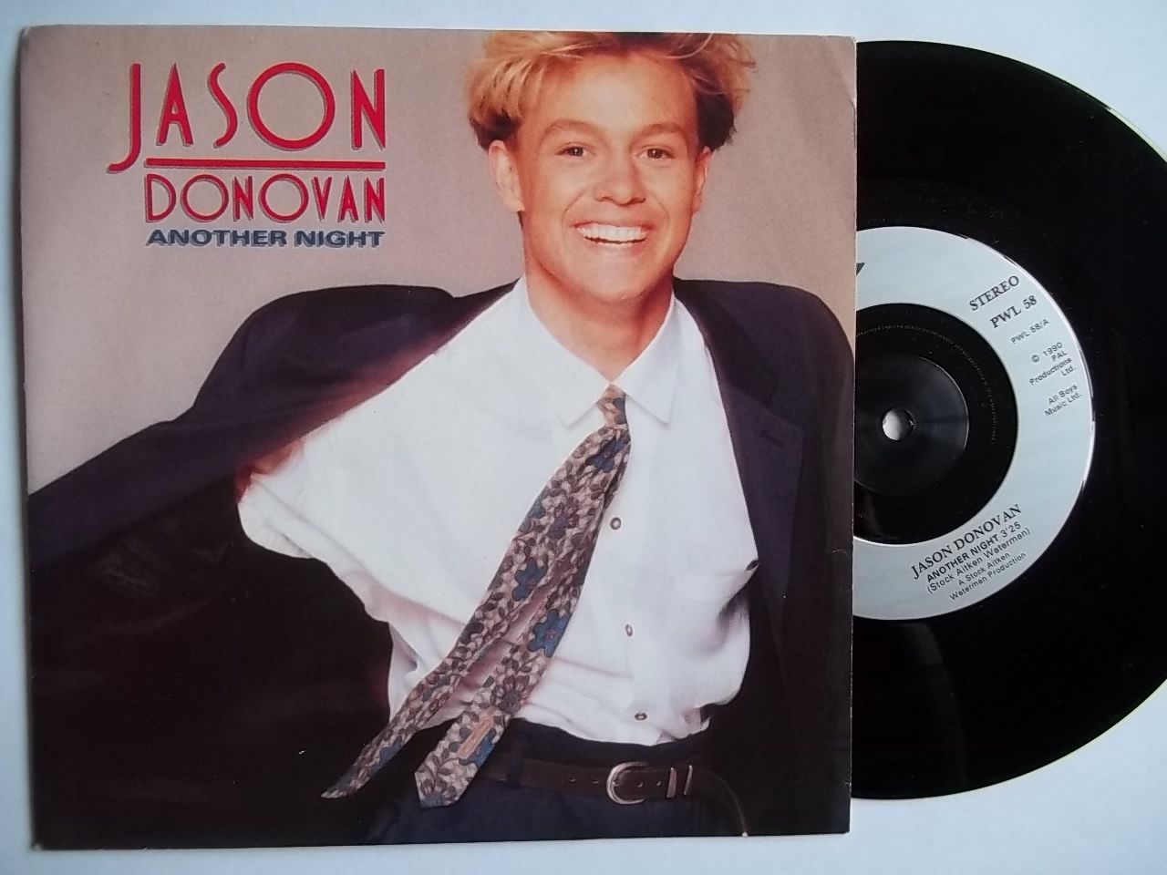 Jason Donovan Another Night Records, LPs, Vinyl and CDs - MusicStack