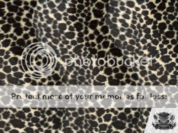 VELBOA FABRIC CHEETAH DARK BROWN FAUX FUR BTY  