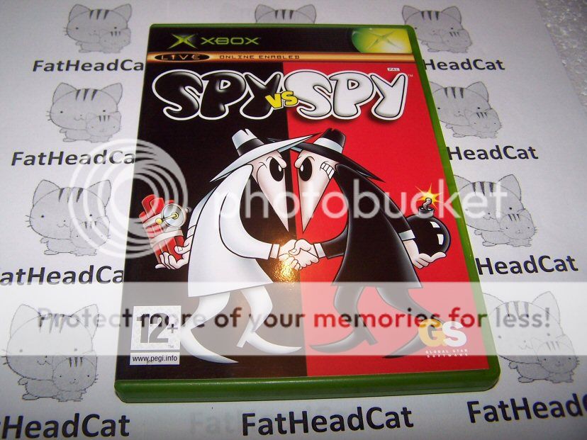 SPY VS SPY   Microsoft XBOX   UK PAL   MINT COND   Complete  