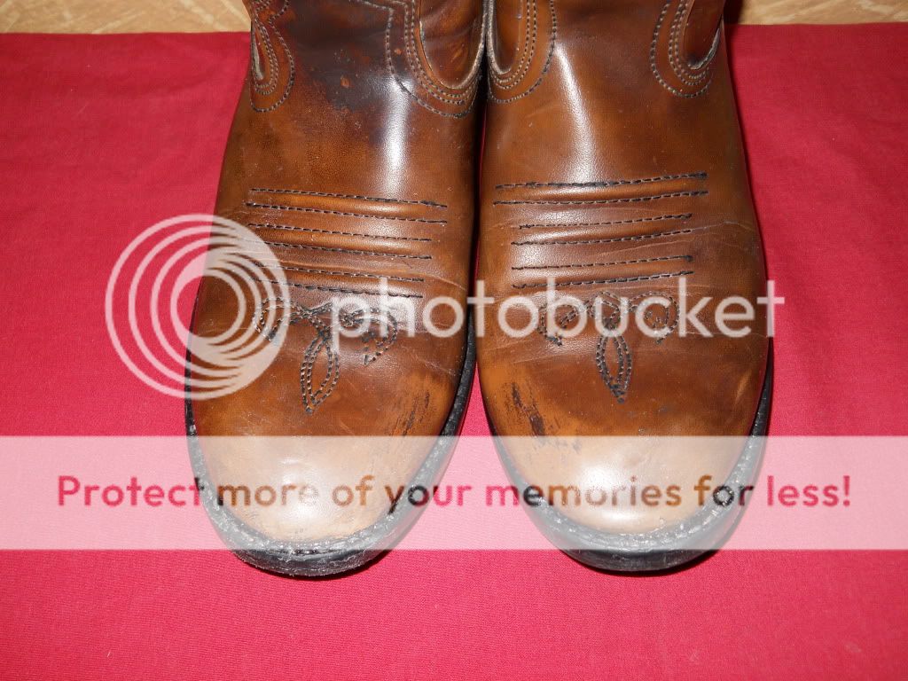 Womens Cowboy/Western Boots Size 7 1/2 EE Brown REALLY SuPeR CUTE 