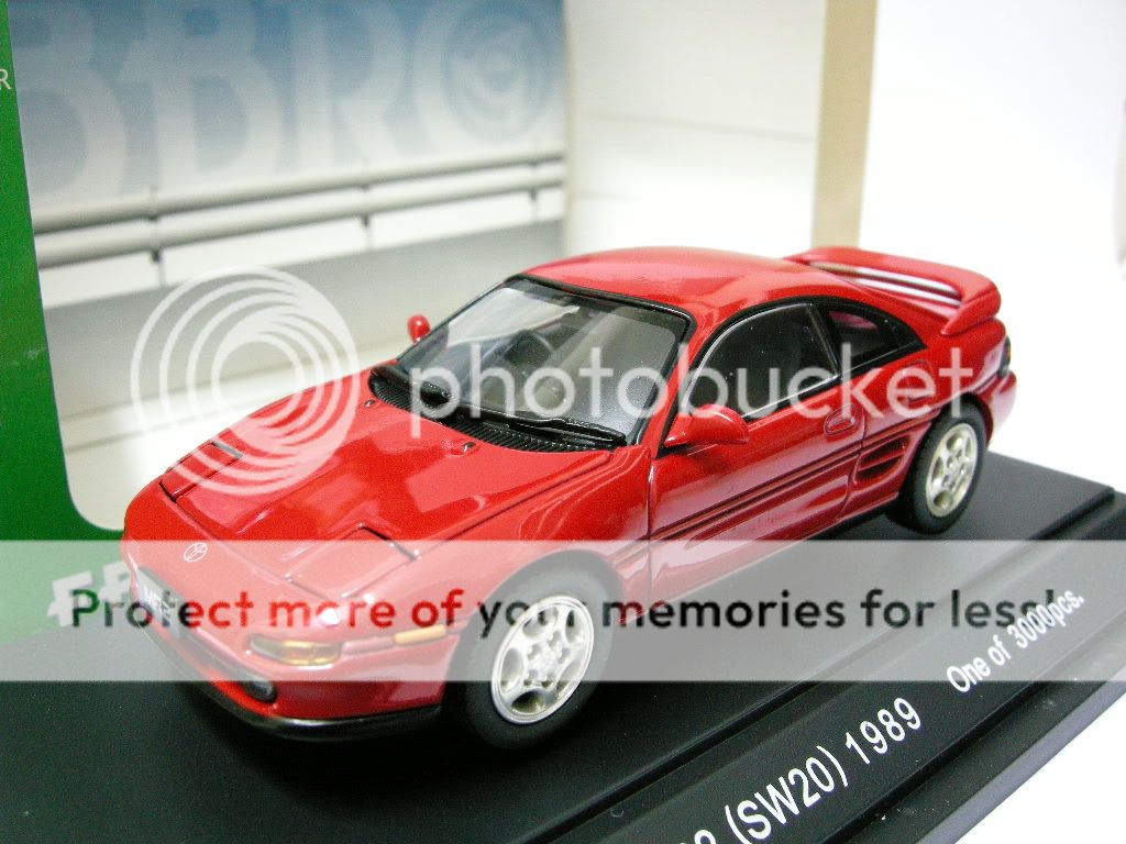 43 Ebbro Toyota MR2 SW20 1989 Red 266