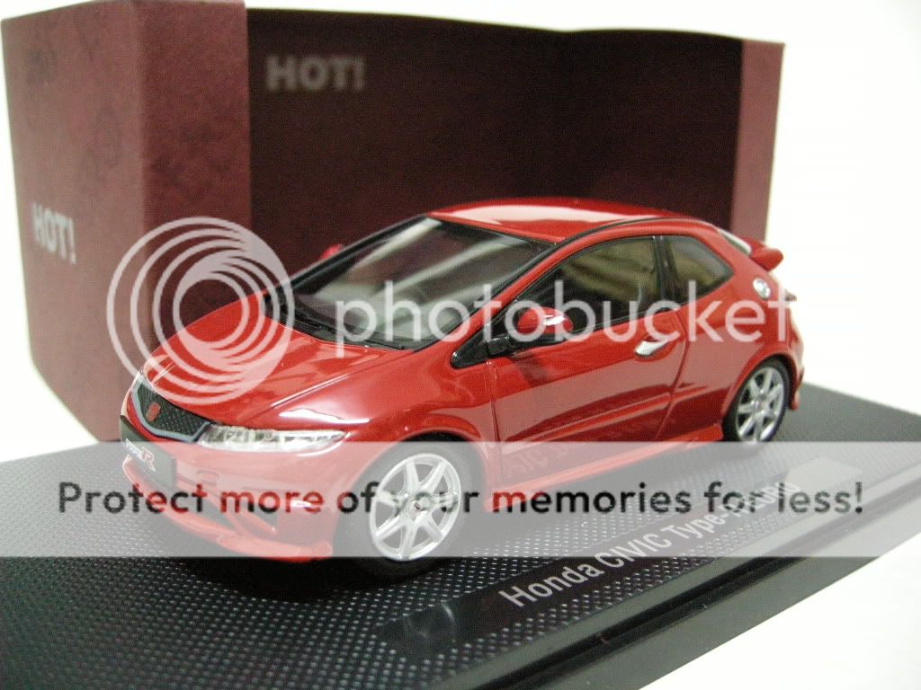 Ebbro Honda Civic Type R EURO Red 1/43  