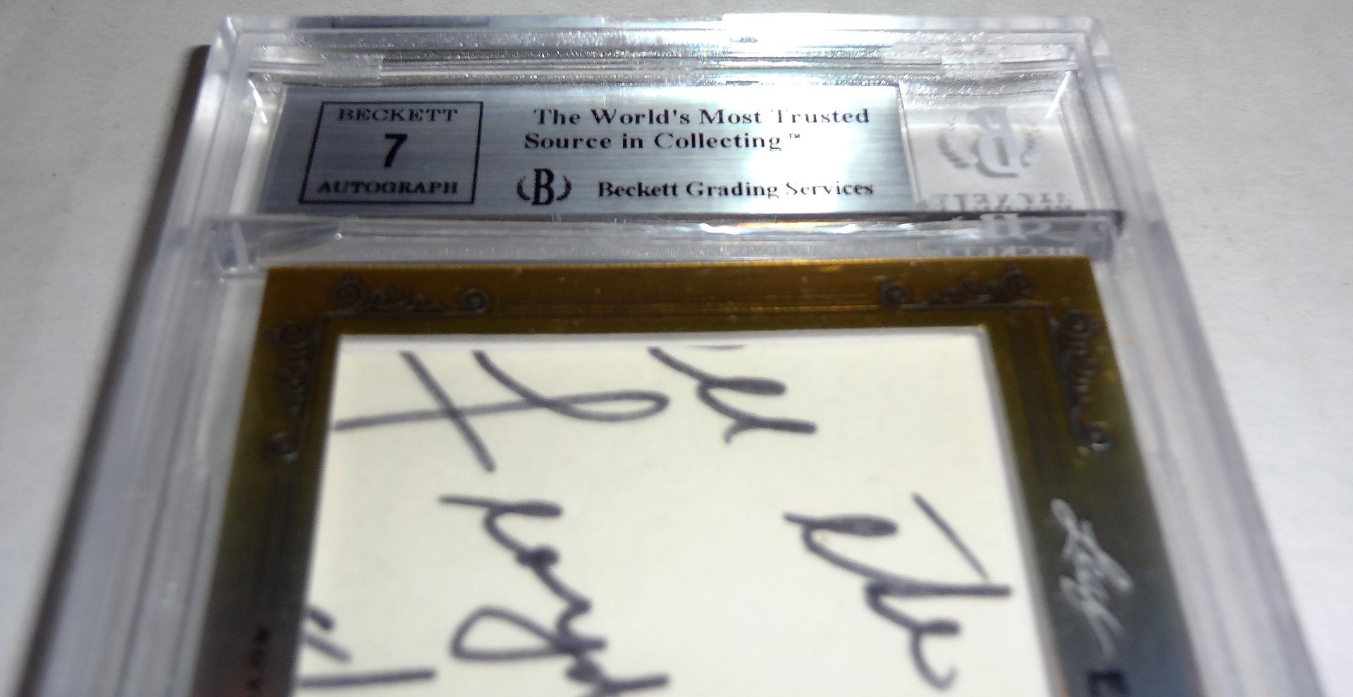 13 Leaf Executive Masterpiece MUHAMMAD ALI / FLOYD PATTERSON Dual Auto 2x RIP 7